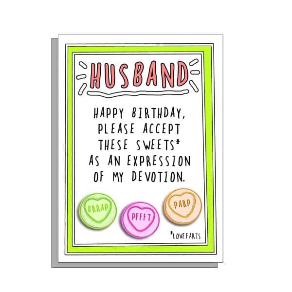 Birthday card Husband