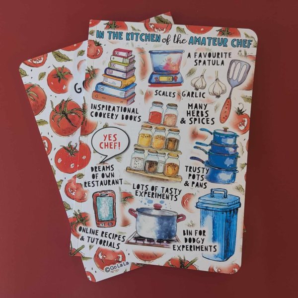 Cooking themed Notebook A5 - 128 pages - Image 4