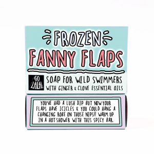 Frozen Fanny Flaps Ginger & Clove soap bar
