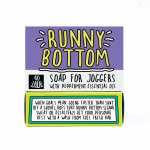 Runny Bottom peppermint soap bar