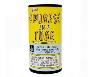 BLONDE Pubes in a Tube - Lemon & Ylang Ylang soap strands